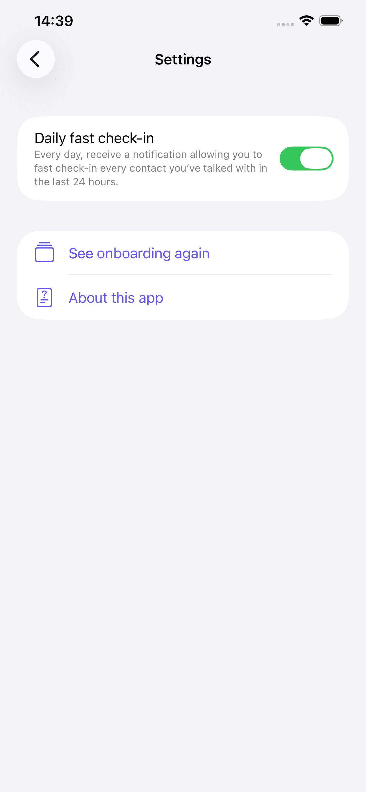 RelCheck iPhone screenshot 4