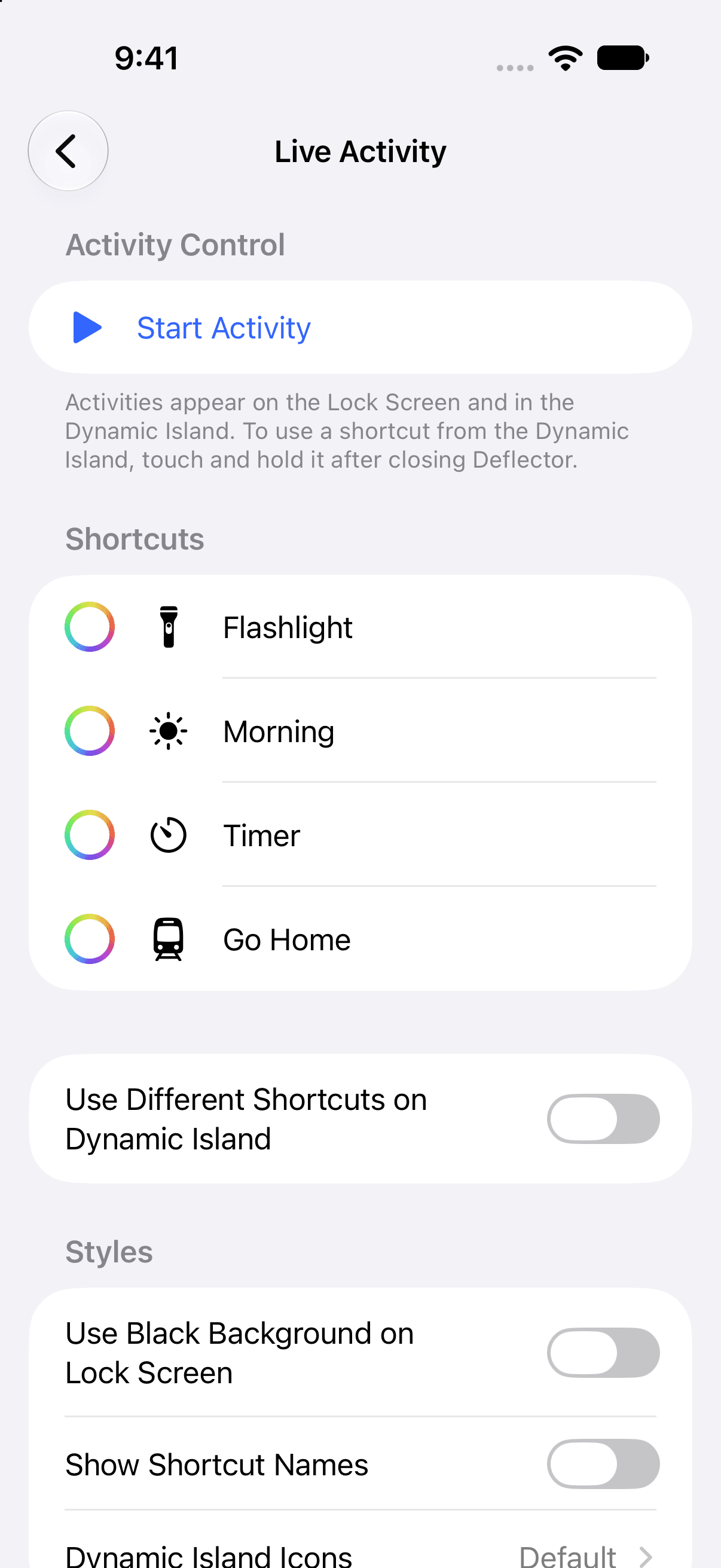 Deflector iPhone screenshot 3