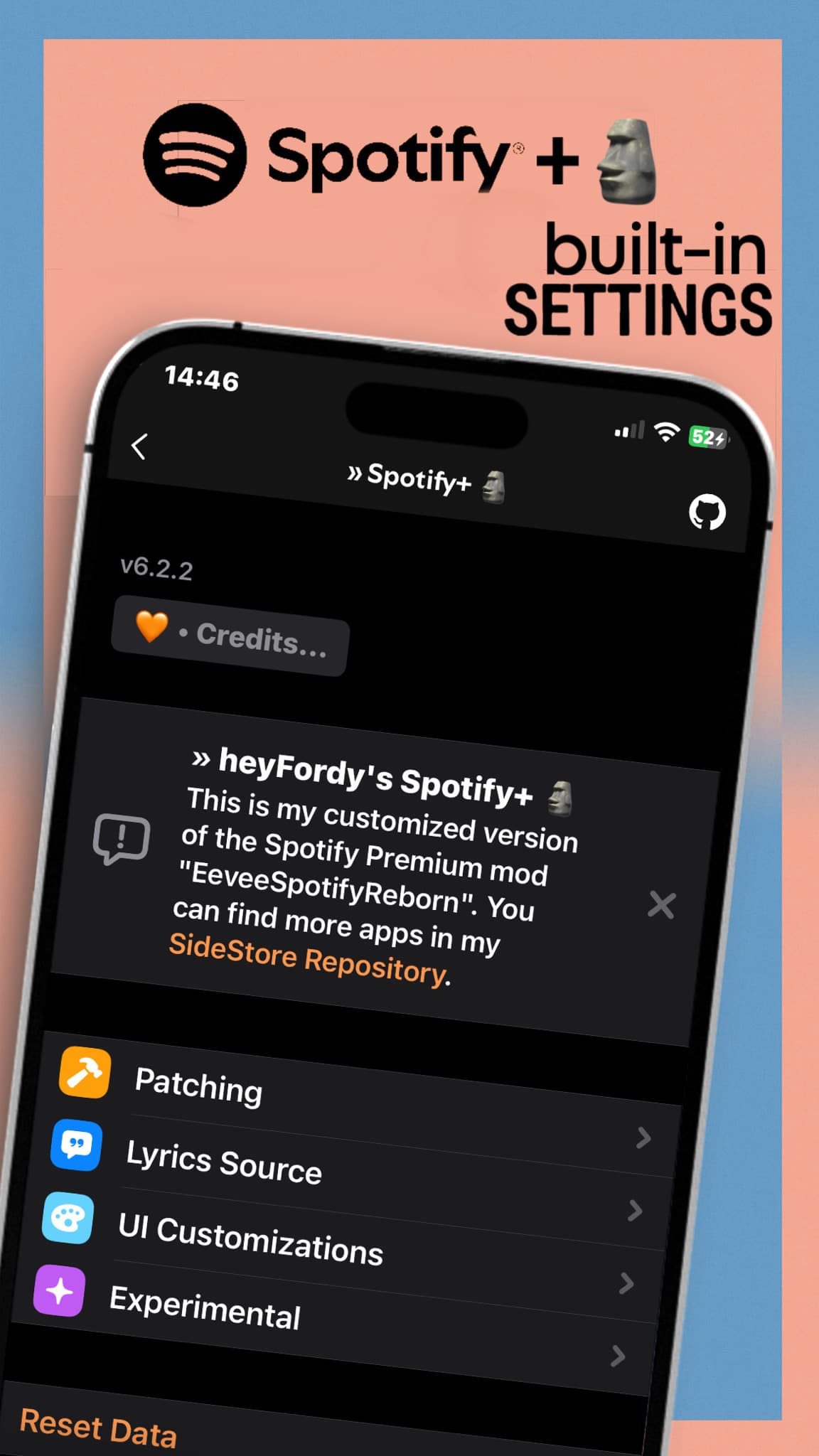 Spotify+🗿 iPhone screenshot 2
