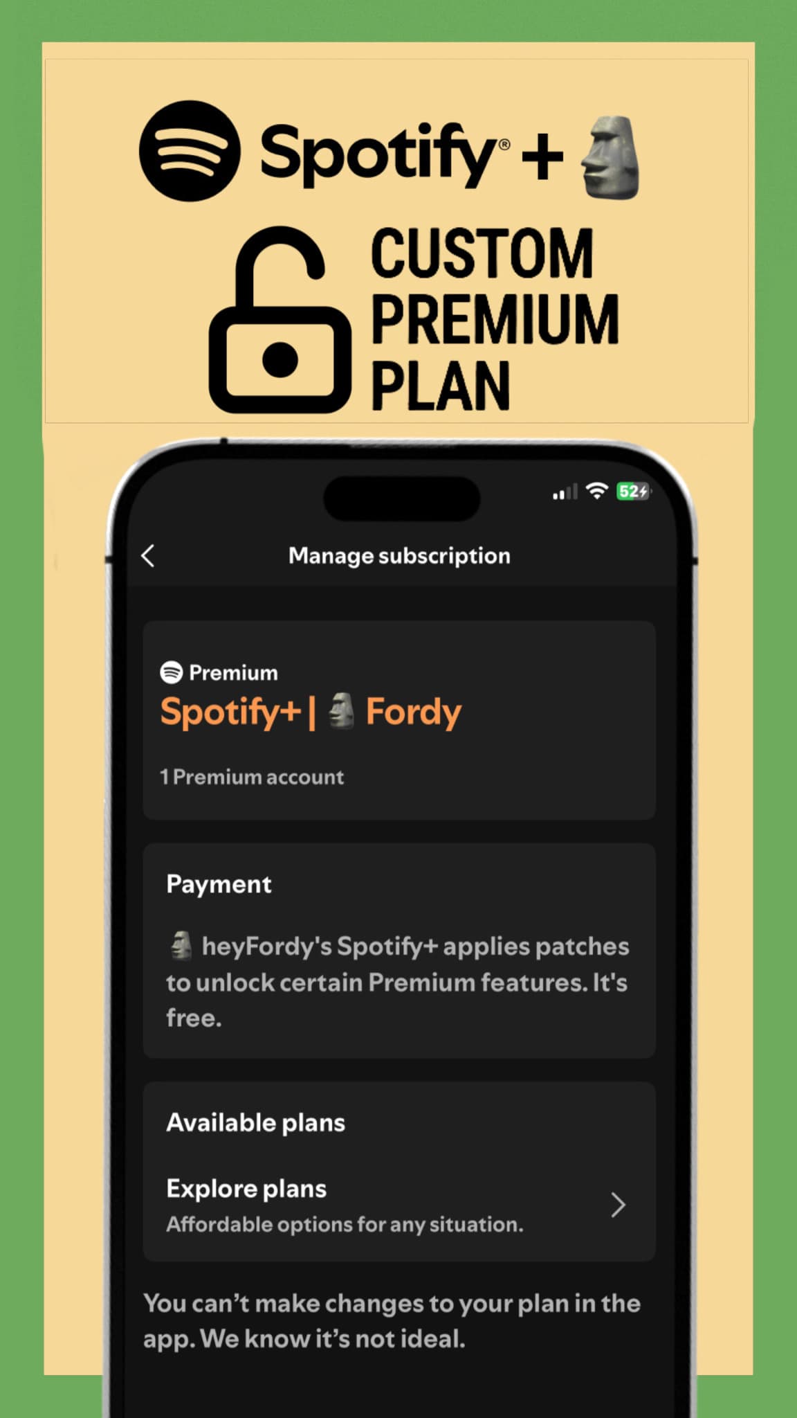 Spotify+🗿 iPhone screenshot 3