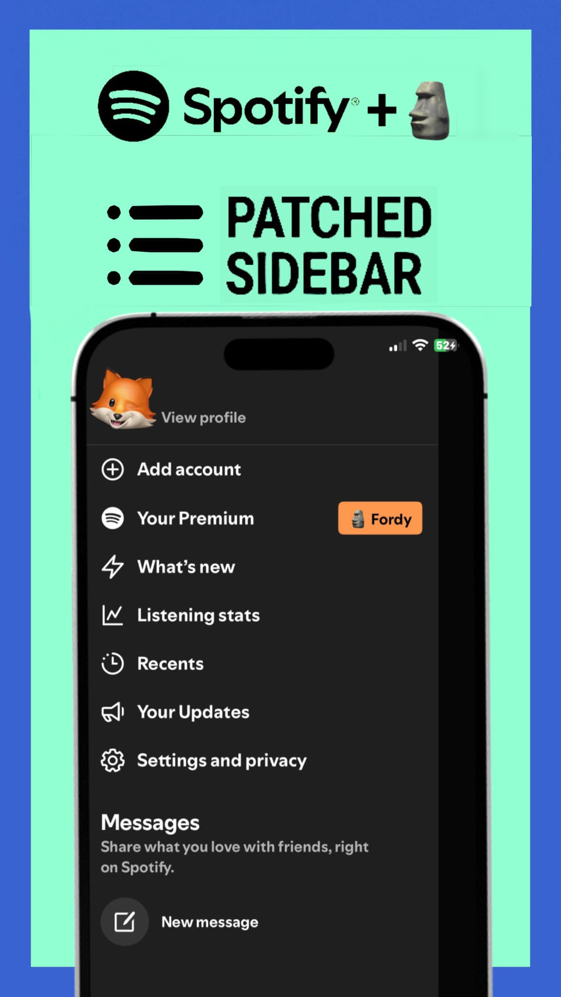 Spotify+🗿 iPhone screenshot 5