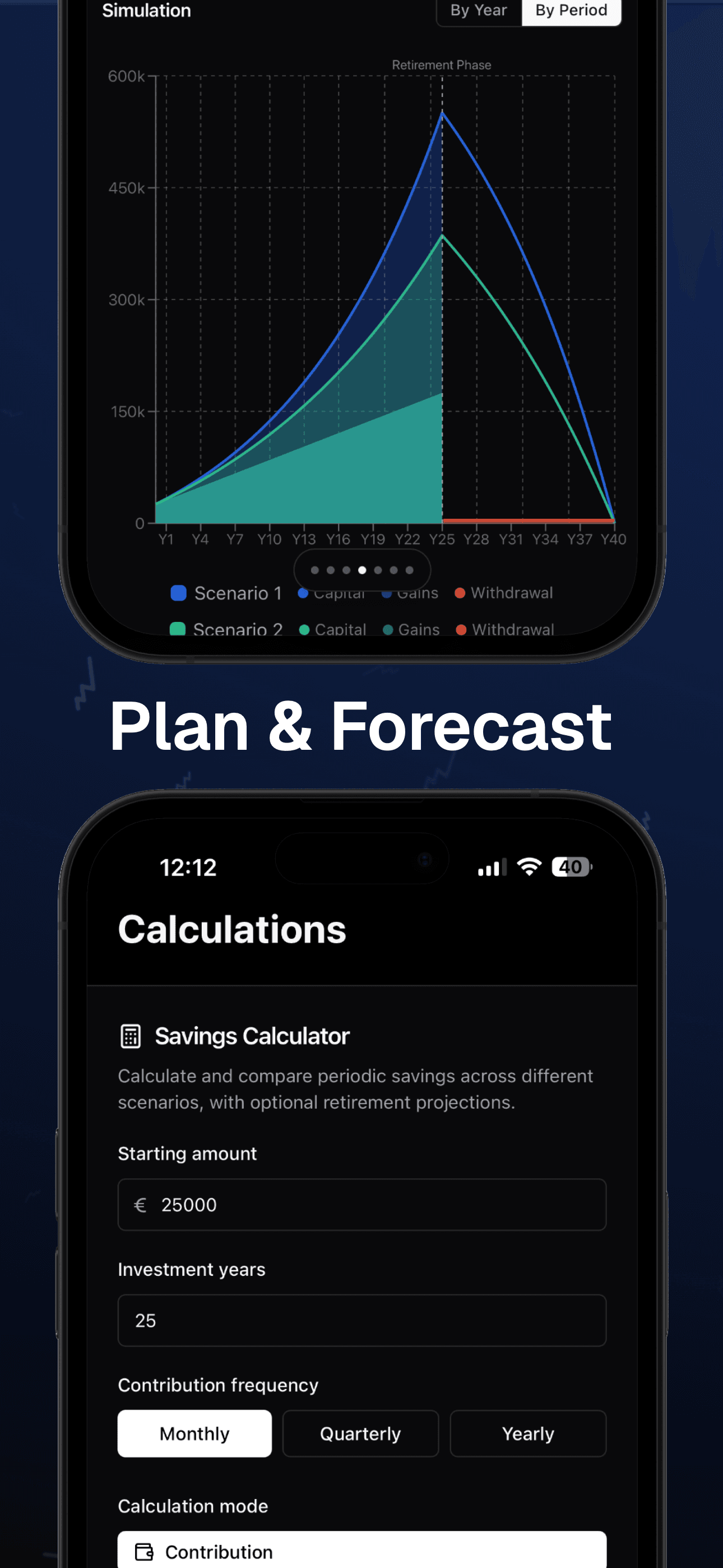 Finanze: Portfolio Tracker iPhone screenshot 6