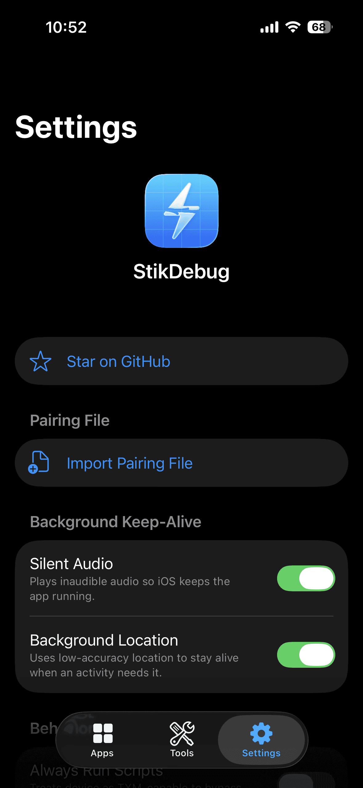StikDebug iPhone screenshot 3
